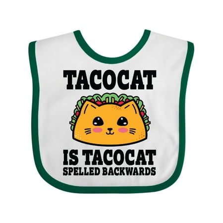 

Inktastic Tacocat is Tacocat Spelled Backwards Cinco De Mayo Boys or Girls Baby Bib