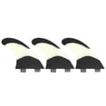 thumbnail image 4 of Aletas de seguimiento de quilla de fibra de vidrio blanca para kayaks, canoas y botes de remos: diseño integral, estabilidad mejorada, 4 of 8