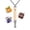 Silver - Iced Wake, variant on Breathing Necklace with Resistance, Wooden Breathe Free Necklace with Flavoured Filters, Mindful Calm Breathlace for Meditation, Women & Men