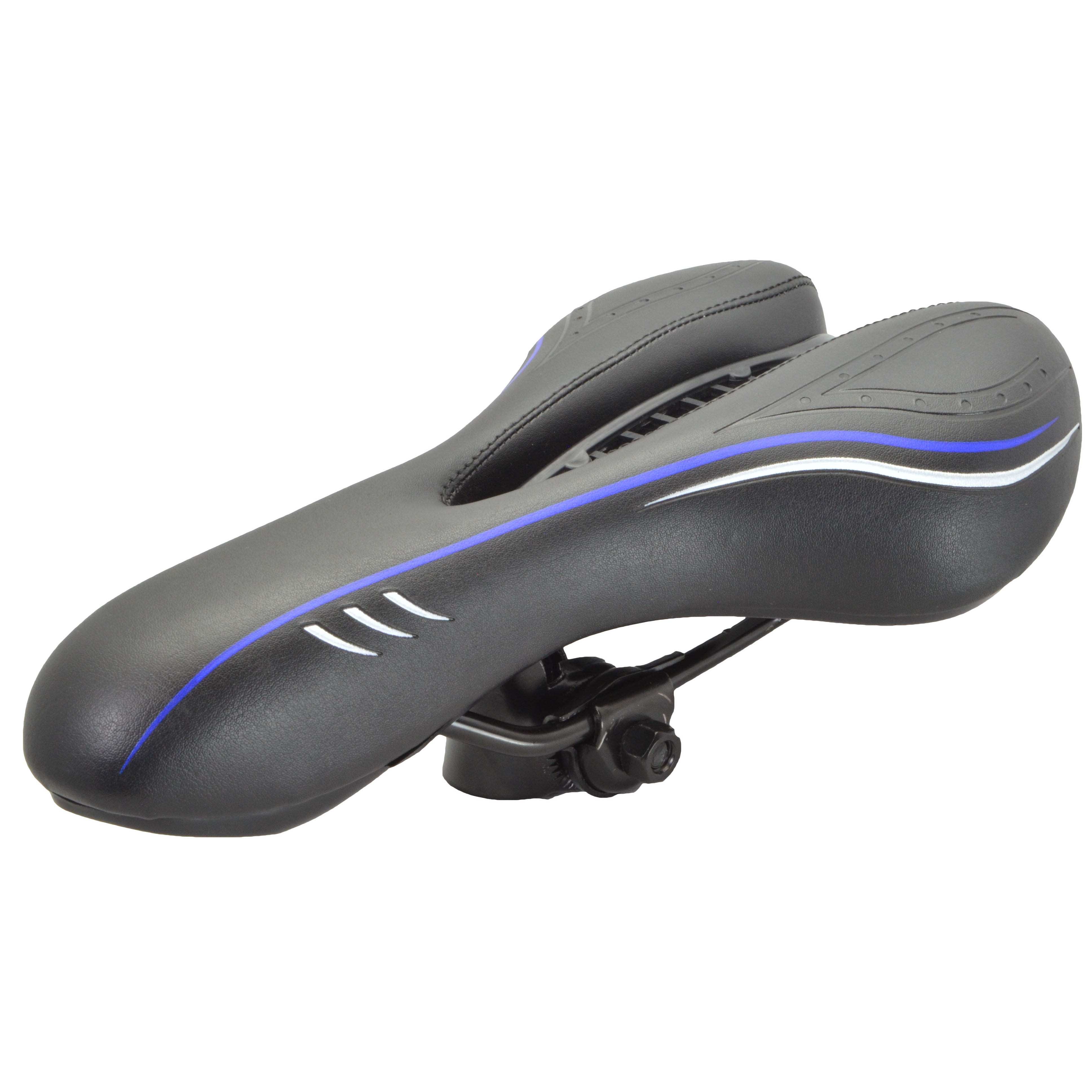 Lumintrail Comfort Vented Sport Bike Saddle Airflow Bicycle Seat with