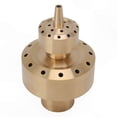 thumbnail image 2 of G1in Copper Double Column Nozzle for Music and Landscape Water Fountains, 2 of 5