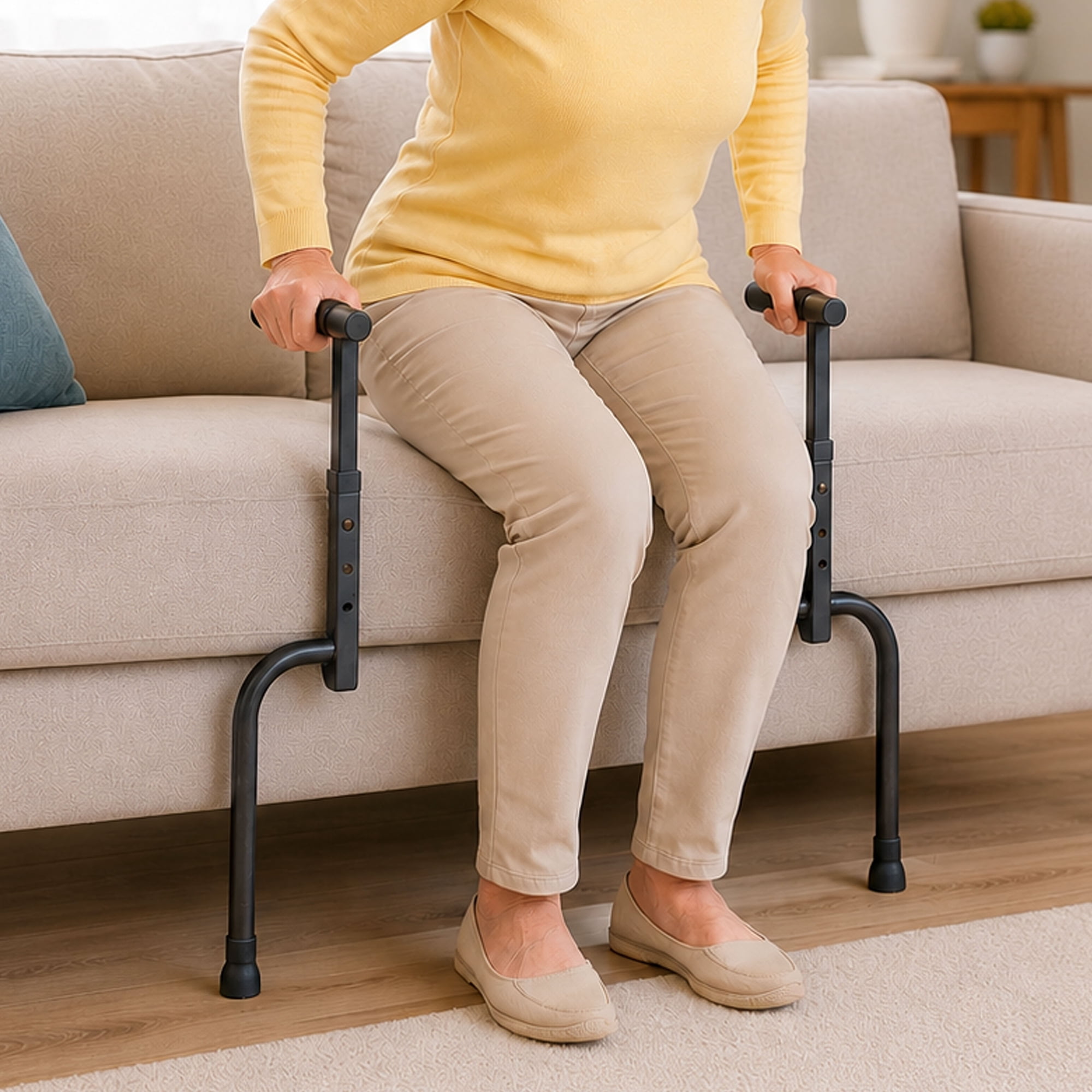 Stander Universal Stand Assist with Legs, Elderly Safety Seat Assist Standing Aid