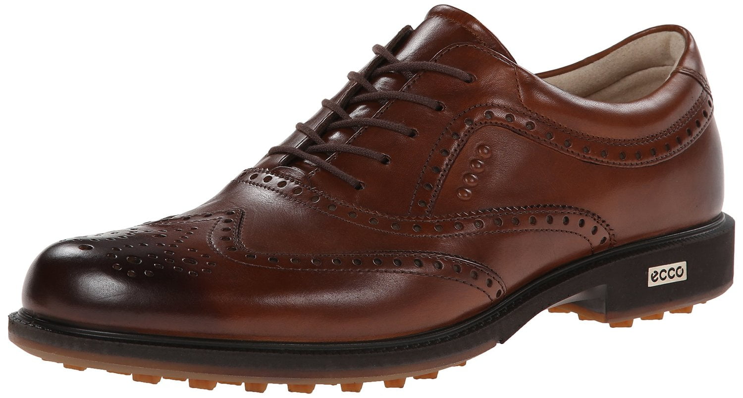 ECCO Men s Tour Hybrid Wingtip Golf Shoes Walnut 44.0 EU 10 10.5M US Walmart