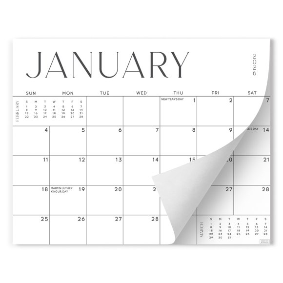 Calendario magnético para nevera Sweetzer & Orange 20 x 25 cm, 18 meses