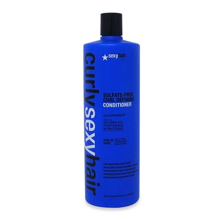 Sexy Hair Curly Sexy Hair Color Safe Curl Defining Conditioner 33.8 (Best Dye For Curly Hair)