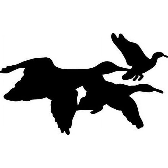 Do It Yourself Wall Decal Sticker Ducks Flying Animal Kids Boys Bed Room Size: 10 X20"