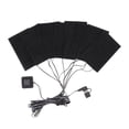 thumbnail image 5 of Inteprter Calentador eléctrico de fibra de carbono de 5V, almohadillas térmicas para ropa, 3 archivos, calentador de calefacción ajustable en Decoración del hogar, 5 of 5