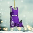 thumbnail image 6 of Personalized Wrestling Ornament Wrestling Helmet Ornaments Wrestling Christmas Ornament Gift for Wrestling Player Wrestling Christmas Tree Ornaments for Boys or Girls (WL10) - 3113 (Red), 6 of 8