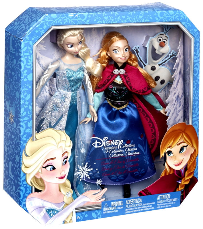 Disney Frozen Signature Collection Anna And Elsa 11 Doll 2 Pack 6195