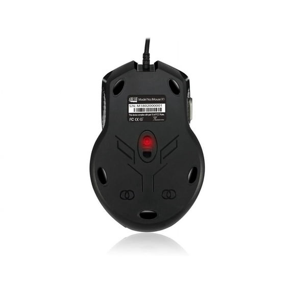 Adesso Multi-Color 6-Button Gaming Mouse