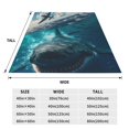 thumbnail image 3 of Pofeuu Airplane Shark Print Ultra-Soft Micro Fleece Blanket,for Bed Or Sofa,All Season Throw Blankets Flannel Blanket-40"x30", 3 of 7