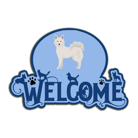 Danish Spitz Welcome Door Hanger Decoration