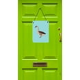 thumbnail image 2 of Chinese Goose Blue Check Wall or Door Hanging Prints, 2 of 2