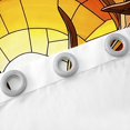 thumbnail image 4 of Deer Window Drapes Block 30%-50% Light,Baroque Style Kitchen Window Treatments 42Wx63L Inches,Wild Animal Sunset Decor Window Curtains, 4 of 6