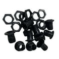 thumbnail image 1 of 10 respiraderos para tambor con juntas, 1/2", accesorios para instrumentos musicales negro, 1 of 9