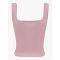 thumbnail image 5 of Women's Square Neck Crop Top Basic Sleeveless Fitted Tank Top Casual Cami, 5 of 5