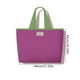thumbnail image 3 of Bolsa de la compra plegable de color liso, bolsa de almacenamiento, bolsa de supermercado portátil, bolsa de la compra de gran capacidad con cordón, bolsa de mano práctica, 3 of 4