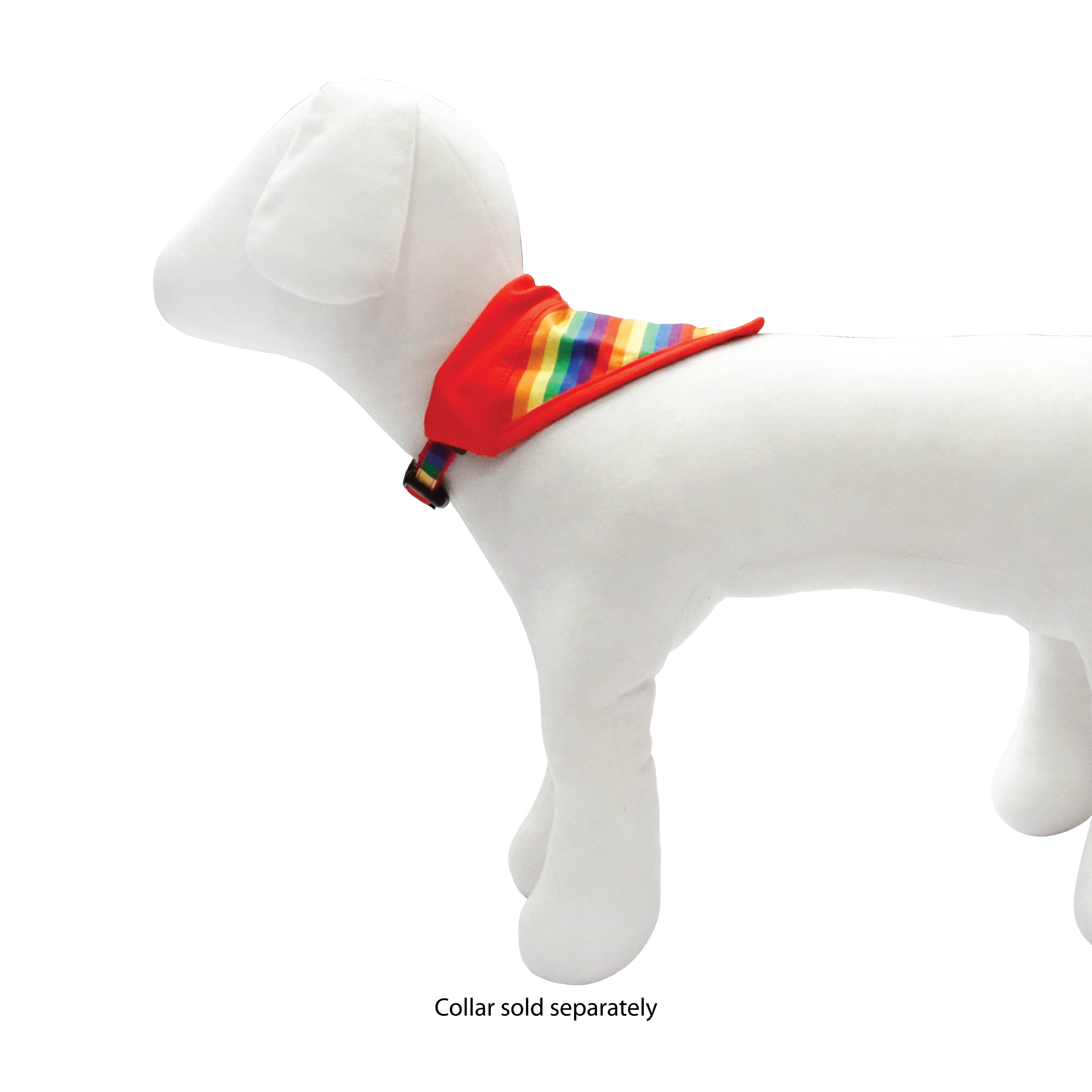 Best Furry Friends Bandana Slide (Set of 2), Pride, Large/X-Large