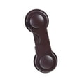 thumbnail image 2 of Cerradura para niños, cerradura para gabinete a prueba de bebés, multiusos, cerradura, cerradura para puerta de gabinete para niños, para gabinetes, Marrón, 2 of 10