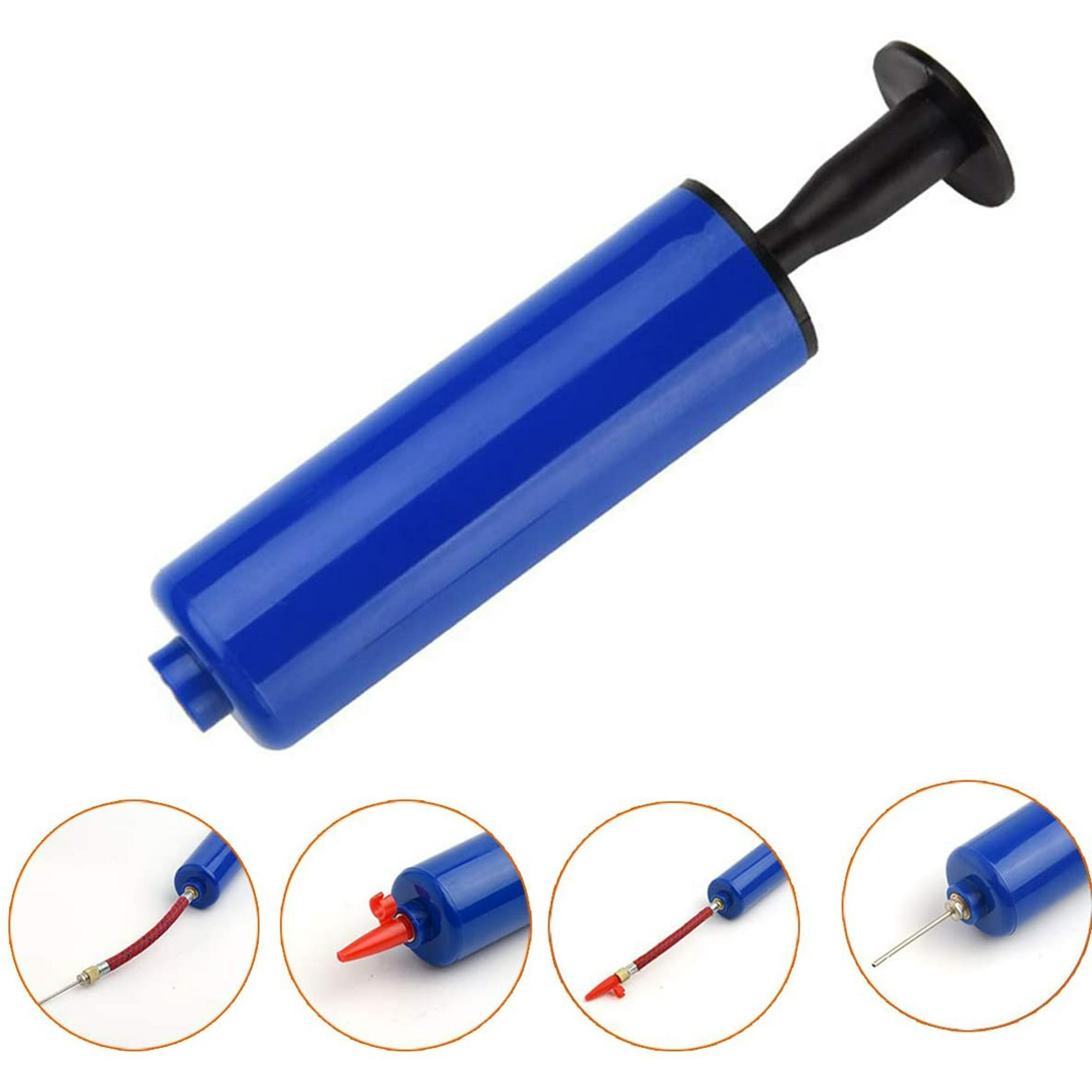 Ball Pump Ball Pump Air Pump Hand Pump For Basketball Football Volleyball Sports Ball Yoga Ball With 7 Needles 1 Nozzle And 1 Valve Adapter
