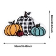 thumbnail image 2 of Fall Bathroom Rug Red Truck Pumpkin Design Microfiber Super Absorbent Non Slip Machine Washable Mat for Bathroom Sinks Laundry Room Bedroom Living Room, 2 of 3