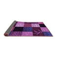 thumbnail image 2 of Ahgly Company Indoor Rectangle Abstract Purple Modern Area Rugs, 2' x 3', 2 of 4