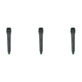 thumbnail image 2 of tredstone Artificial Handheld Microphone Kids Live Streaming Stage Performance Portable Simulation Mic Props Toy Festival Big Tube Black 3Set, 2 of 6