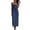 Navy, variant on Tqcoqu Cotton Linen Sundress for Women,Summer Sleeveless Casual Loose Maxi Dress,Lightweight Beach Vacation Cami Dresses,Army Green Women's S-XXL