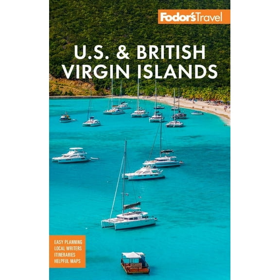 Full-Color Travel Guide Fodor's U.S. & British Virgin Islands, (Paperback)