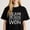 Black-3, variant on Inspirational Quote Graphic for Women Shes Good Girl Loves Her Mama Loves Jesus America Too Casual Tee print T Shirt
