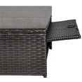 thumbnail image 6 of Linden 6-Seat Coffee Modern Wicker Sectional Set with Storage Ottoman, 6 of 9