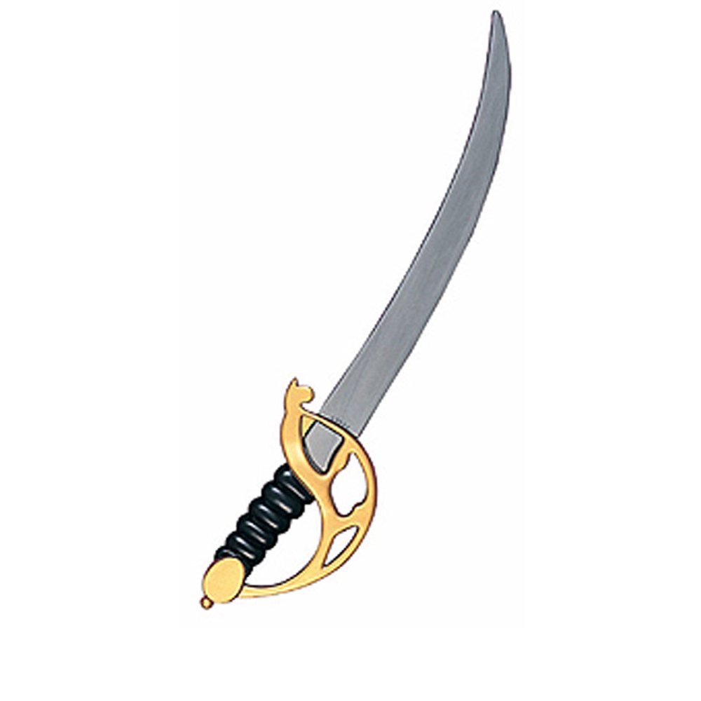 Deluxe Pirate Sword Rubies 629, One Size