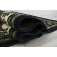 thumbnail image 7 of Allstar 8x10 Traditional Area Rug in Blue with Cream French Aubusson design (7' 9" x 10' 1"), 7 of 7