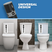 High Performance Universal Toilet Fill Valve Replacement Kit - Quiet and Fast Fill, Super Easy to Install,1 set x toilet fill valve,Black