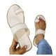 thumbnail image 3 of MKLEKYY Sandalias para Mujer, Sandalias Informales de Verano Con Punta Abierta, Lisas, Planas, Suaves y Transpirables, 3 of 4