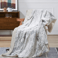 thumbnail image 2 of Festisoul Heated Blanket Electric Throw, 50"x60" Soft Tufted Electric Blanket, Machine Washable Thicken Velvet Heating Blanket Throw, 2 of 8