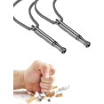thumbnail image 1 of 2x Stop Smoking Breathing Necklace, Anxiety Relief Necklacevape Necklace, Breathing Necklace Stop Smoking Aid, Breathing Exercises, Christmas Gift, 1 of 5