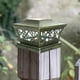 thumbnail image 1 of Luces solares para exteriores, luces solares para postes, luces para cercas, luces para postes, decoración de patios y jardines, iluminación blanca y negra, luces solares para postes, luces para cerca, 1 of 6