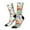 2 Black-2, variant on Mushroom and Frogs Crew Socks for Men & Women, Breathable Casual Athletic Ankle Socks