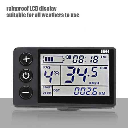 24V-48V Waterproof LCD Display Panel Electric Bicycle Scooter Brushless Controller Kit,Motor Controller, Motor Brushless (Best 10.5 Brushless Motor)