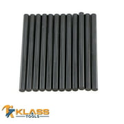 Black Gluesticks for Hot Glue Gun (0.3 in / 7.5 mm) (12 Glue Sticks)