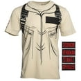 thumbnail image 2 of Ghostbusters Costume T-Shirt with Four Interchangeable Name Patches Halloween Cosplay Multicolored, 2 of 7