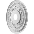 thumbnail image 4 of Ekena Millwork 19"OD x 3 1/2"ID x 1"P Baltimore Thermoformed PVC Ceiling Medallion (Fits Canopies up to 7 3/4"), Aged Dark Steel, 4 of 5