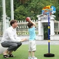 EP EXERCISE N PLAY Adjustable Indoor Toddler Basketball Hoop with