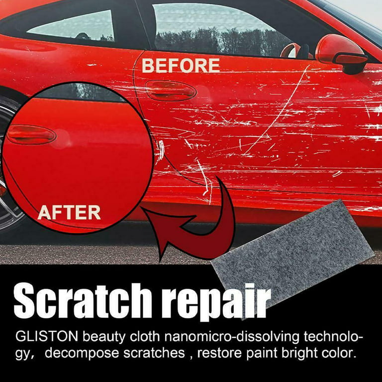Aleko 12 Pieces Nano Sparkle Cloth Multipurpose Scratch Repair Cloth Black Car  Scratch Remover Cloth Magic Cloth For Surface Polishing, Repairing Car