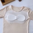 thumbnail image 5 of Qepwscx Ensemble de Chemises Thermiques et Pantalons pour Femmes à Manches Longues, Couche de Base pour l'Entraînement par Temps Froid, Col Rond, Hauts Chauds avec Soutien-Gorge Intégré, Ensembles Haut et Bas Thermiques, 5 of 5