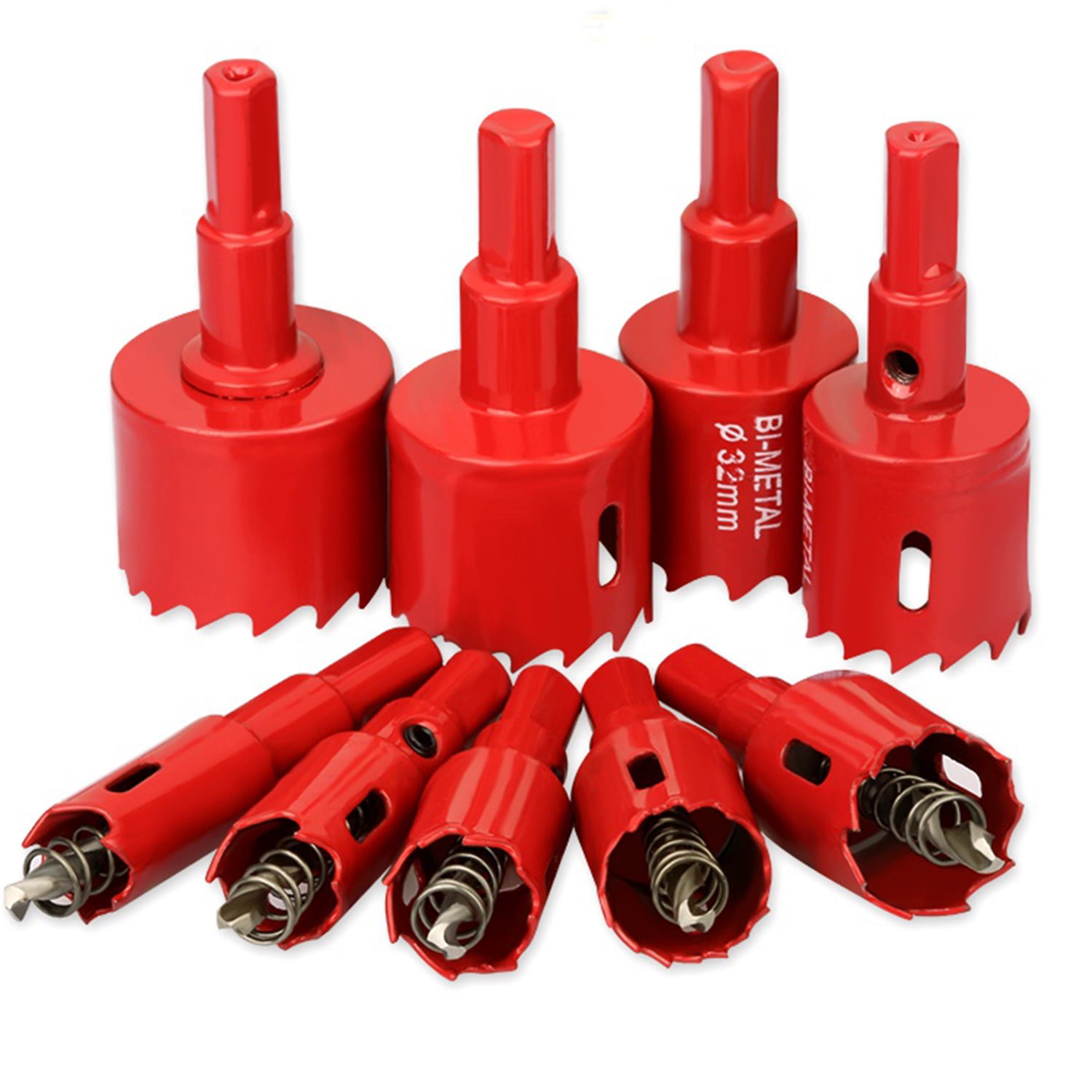 Hakkin 9pcs M42 HSS BiMetal Hole Saw Set Hole Opener Hole Saw Cutter