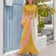 thumbnail image 4 of Nuevo vestido largo amarillo Mid Mod #midcenturymodern, vestido sexy, vestido sexy para mujer, vestidos de noche de lujo 2024, 4 of 5