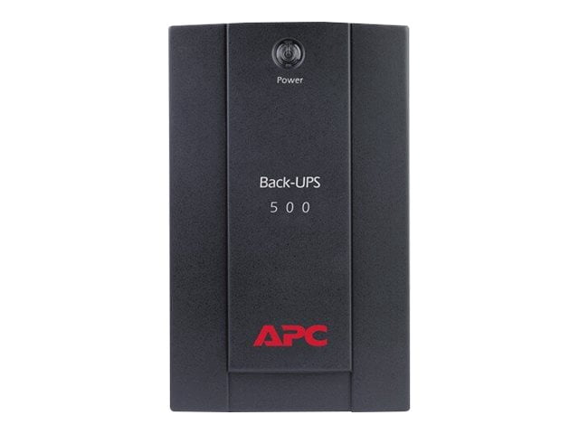 APC by Schneider Electric Back-UPS 500VA, AVR, IEC Outlets