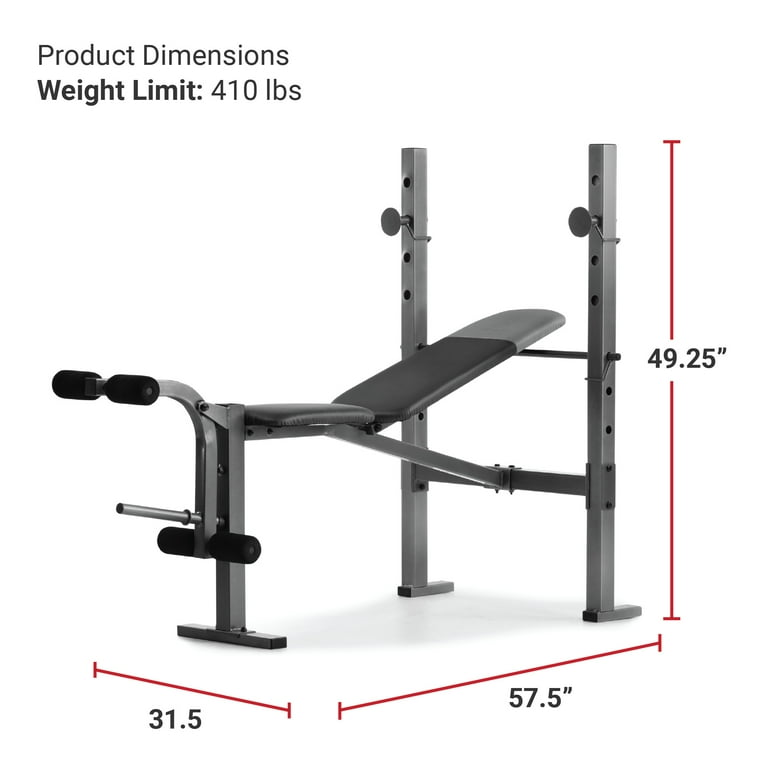 Weider utility bench 7 position sale